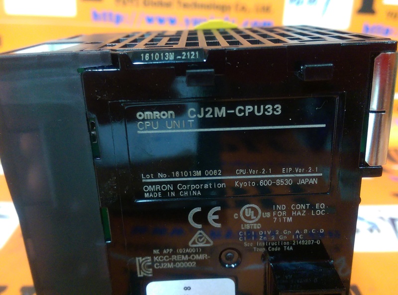 OMRON CJ2M-CPU33 PLC CPU - PLC DCS SERVO Control MOTOR POWER